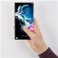 Hama Hiflex Eco, ochrana displeja pre Samsung Galaxy S23 Ultra, nerozbitn, bezpenostn trieda 13