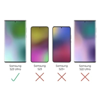 Hama Hiflex Eco, ochrana displeja pre Samsung Galaxy S23 Ultra, nerozbitn, bezpenostn trieda 13