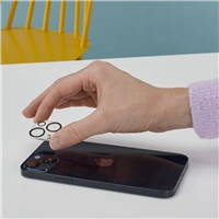 Hama ochrann sklo fotoapartu pre Apple iPhone 15/15 Plus, priehadn
