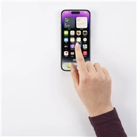 Hama Hiflex Eco, ochrana displeja pre Apple iPhone 15 Pro, nerozbitná, bezpečnostná trieda 13