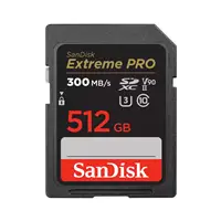 SanDisk Extreme PRO SDHC™ UHS-II 512GB 