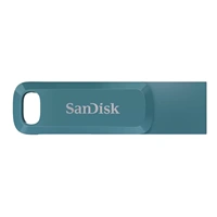 SanDisk Ultra Dual Drive Go USB Type-C, 400 MB/s 128 GB, Navagio Bay modrá 