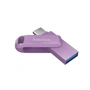 SanDisk Ultra Dual Drive Go USB Type- C, 400MB/s 128GB, levanduľová