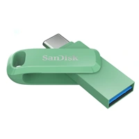 SanDisk Ultra Dual Drive Go USB Type- C, 400 MB/s 128 GB, absinthe zelená 