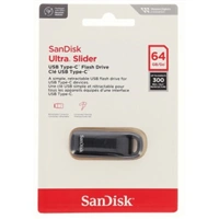 SanDisk Ultra Slider USB Type-C USB 3.2 Gen 1 64 GB, zasúvací konektor