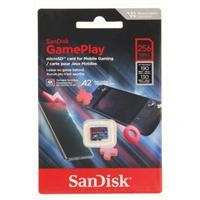 SanDisk GamePlay microSDXC UHS-I Card, 256 GB Gaming microSDXC, 190 MB/s, 130 MB