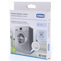 Xavax tlmiče otrasov/vibrácií pre práčky, sušičky, umývačky riadu, 4 ks