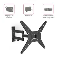 Hama nástenný držiak TV, 400x400, pohyblivý, 25 kg