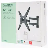 Hama nástenný držiak TV, 400x400, pohyblivý, 25 kg