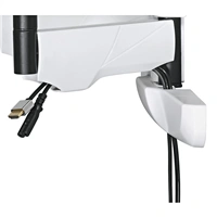 Hama nástenný držiak TV XL, pohyblivý, 800x600, biely/čierny