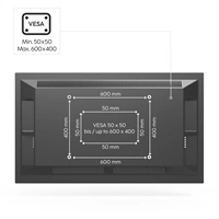 Hama nástenný držiak TV Ultraslim, naklápací, 600x400