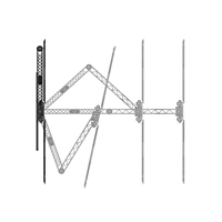 Hama nástenný držiak TV Ultraslim, 400x400, pohyblivý