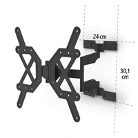 Hama nástenný držiak TV Ultraslim, 400x400, pohyblivý