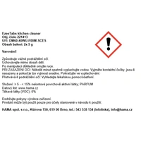 EzeeTabs KUCHYŇA, eco tablety na prípravu čistiaceho prostriedku, vegan, 2 ks pre 2x 750 ml
