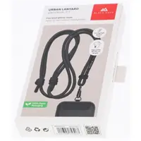 Black Rock Universal Lanyard, šnúrka na mobil, s karabínkou, 30-60 cm, čierna