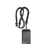 Black Rock Universal Lanyard, šnúrka na mobil, s karabínkou, 30-60 cm, čierna