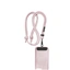 Black Rock Universal Lanyard, šnúrka na mobil, s karabínkou, 30-60 cm, bledoružová