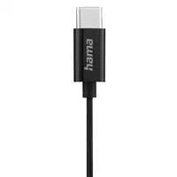 Hama USB-C slúchadlá s mikrofónom Season II, kôstky, čierne