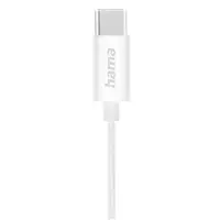 Hama USB-C slúchadlá s mikrofónom Season II, kôstky, biele