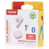 Hama Bluetooth slúchadlá Freedom Light II, kôstky, ružové