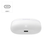 Hama Bluetooth slúchadlá Freedom Buddy II, štuple, biele