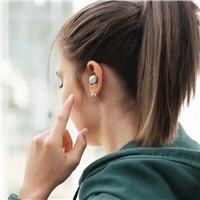 Hama Bluetooth slúchadlá Freedom Buddy II, štuple, biele
