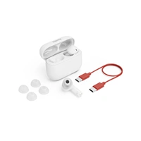 Hama Bluetooth slúchadlá Passion Clear II, štuple, ANC/ENC, aplikácia, biele