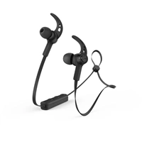 Hama Bluetooth štupľové slúchadlá Freedom Run III, čierne