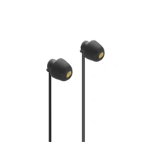 Hama USB-C slúchadlá s mikrofónom Calm, mini štuple, čierne