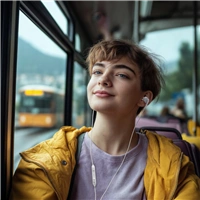 Hama USB-C slúchadlá s mikrofónom Curly, štuple, biela