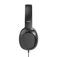 Hama USB-C slúchadlá s mikrofónom Fun C, uzavreté, čierne