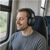 Hama USB-C slúchadlá s mikrofónom Fun C, uzavreté, čierne