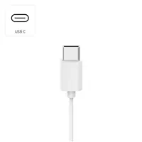 Hama USB-C slúchadlá s mikrofónom Fun C, uzavreté, biele
