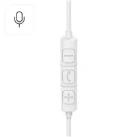 Hama USB-C slúchadlá s mikrofónom Fun C, uzavreté, biele