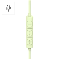 Hama USB-C slúchadlá s mikrofónom Fun C, uzavreté, zelené