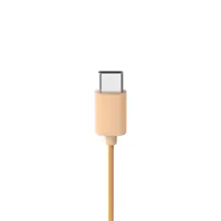 Hama USB-C slúchadlá s mikrofónom Fun C, uzavreté, oranžové