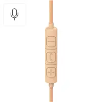 Hama USB-C slúchadlá s mikrofónom Fun C, uzavreté, oranžové