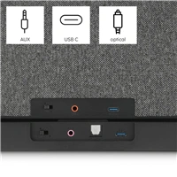 Hama bezdrôtový prenosný TV reproduktor, nabíjacia základňa s 2,4 GHz vysielačom, Bluetooth