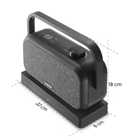 Hama bezdrôtový prenosný TV reproduktor, nabíjacia základňa s 2,4 GHz vysielačom, Bluetooth