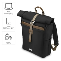 Hama Silvan, ruksak na notebook do 16,2" (41 cm), recyklovaný polyester, čierny