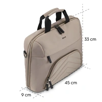 Hama Premium Lightweight, taška na notebook, 40-41 cm (15,6-16,2"), recyklovaný polyester, béžová