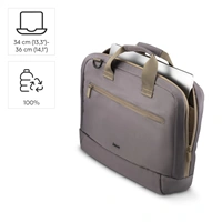 Hama Ultra Lightweight, taška na notebook, 34-36 cm (13,3"-14,1"), recyklov.polyester, antracitová
