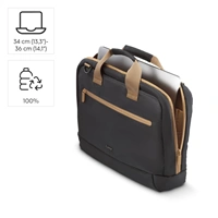 Hama Ultra Lightweight, taška na notebook, pre 34-36 cm (13,3"-14,1"), recyklovaný polyester, čierna