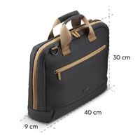 Hama Ultra Lightweight, taška na notebook, pre 34-36 cm (13,3"-14,1"), recyklovaný polyester, čierna