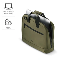 Hama Ultra Lightweight, taška na notebook, 40-41 cm (15,6"-16,2"), recyklovaný polyester, olivová