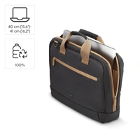 Hama Ultra Lightweight, taška na notebook, pre 40-41 cm (15,6"-16,2"), recyklovaný polyester, čierna