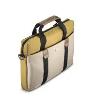 Hama Silvan, taška na notebook, pre 34-36 cm (13,3-14,1"), recyklovaný polyester, béžová/žltá