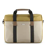 Hama Silvan, taška na notebook, pre 34-36 cm (13,3-14,1"), recyklovaný polyester, béžová/žltá