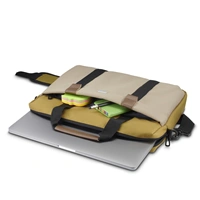 Hama Silvan, taška na notebook, pre 34-36 cm (13,3-14,1"), recyklovaný polyester, béžová/žltá