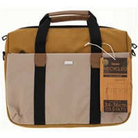 Hama Silvan, taška na notebook, pre 34-36 cm (13,3-14,1"), recyklovaný polyester, béžová/žltá